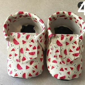 Watermelon moccasins